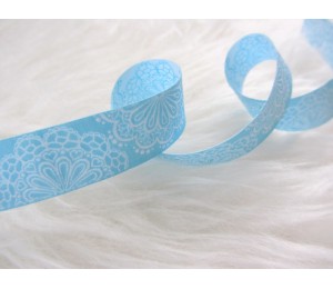 Webband SpitzenWerk  hellblau